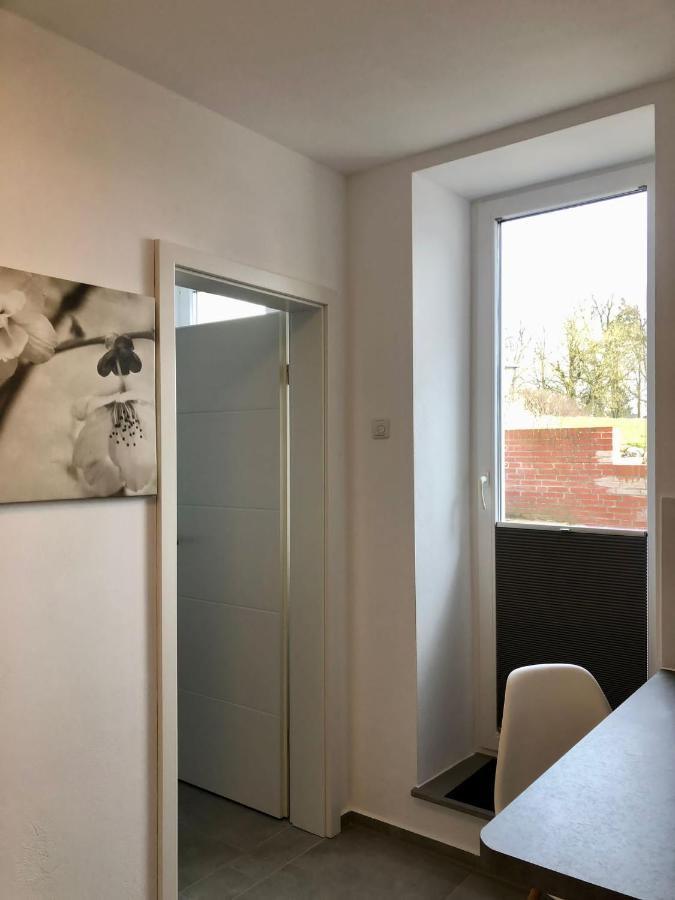 Erdgeschoss-Appartement Mit Seeterasse Ahrensbok Dış mekan fotoğraf
