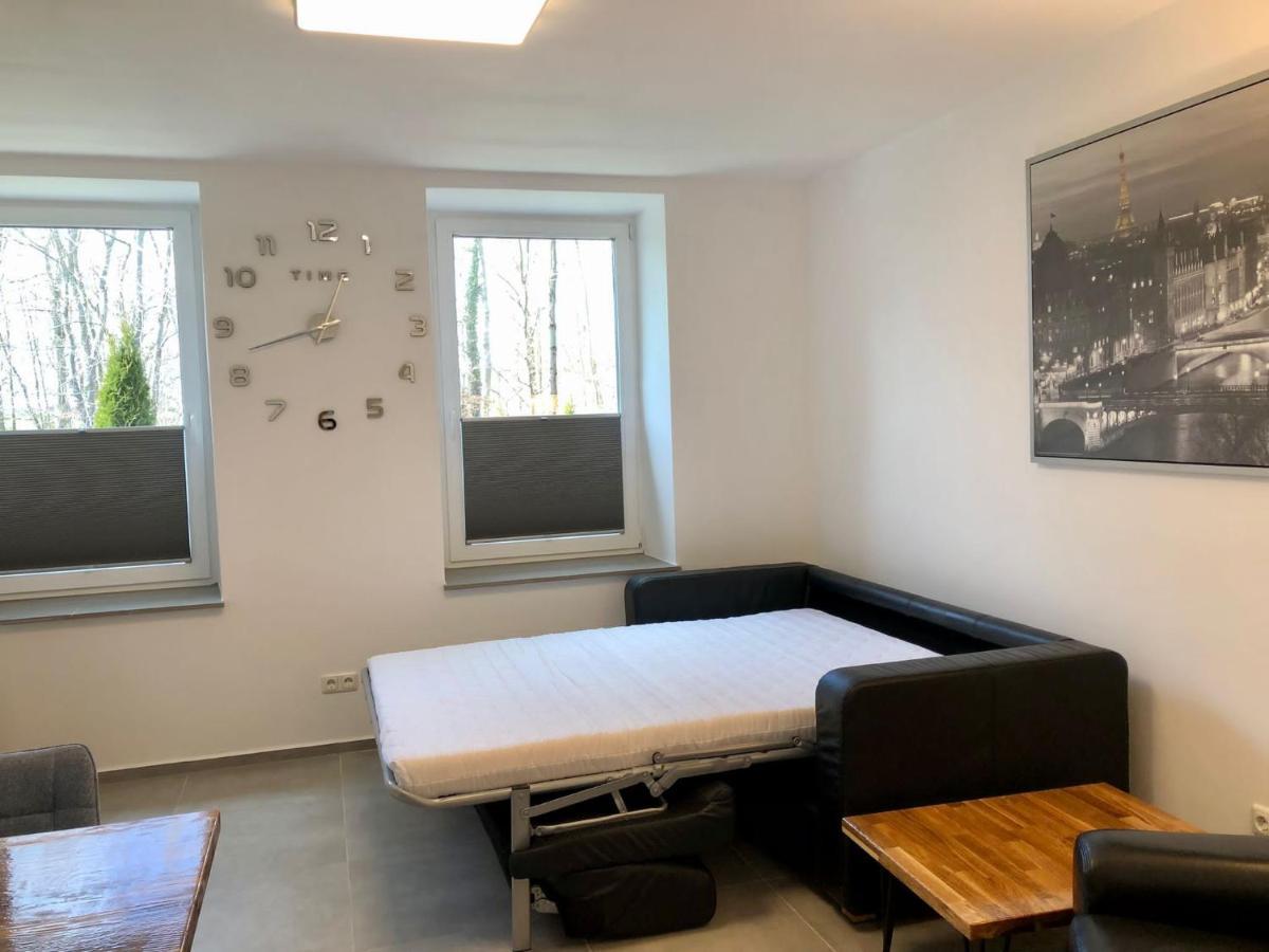 Erdgeschoss-Appartement Mit Seeterasse Ahrensbok Dış mekan fotoğraf