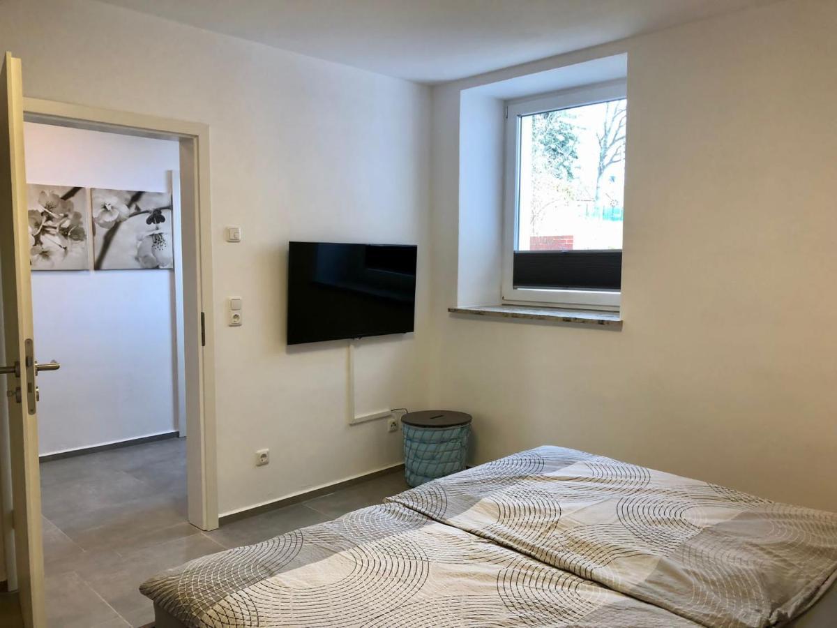 Erdgeschoss-Appartement Mit Seeterasse Ahrensbok Dış mekan fotoğraf